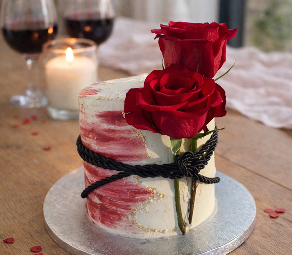 cake-with-roses